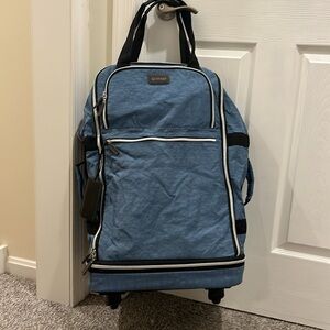 Biaggi Blue Soft-sided Travel Bag